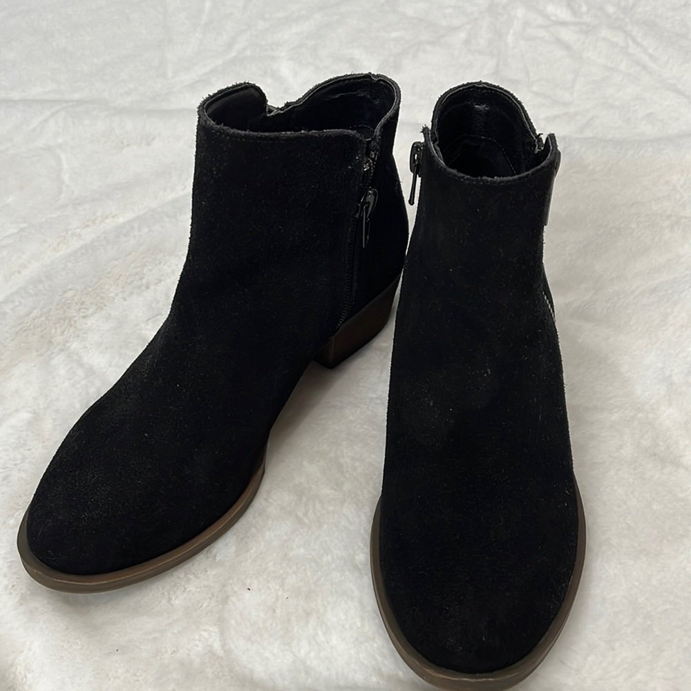 Kensie suede leather boots